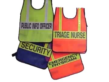 TriCon Environmental, Inc. Emergency Vest - Three Pockets
